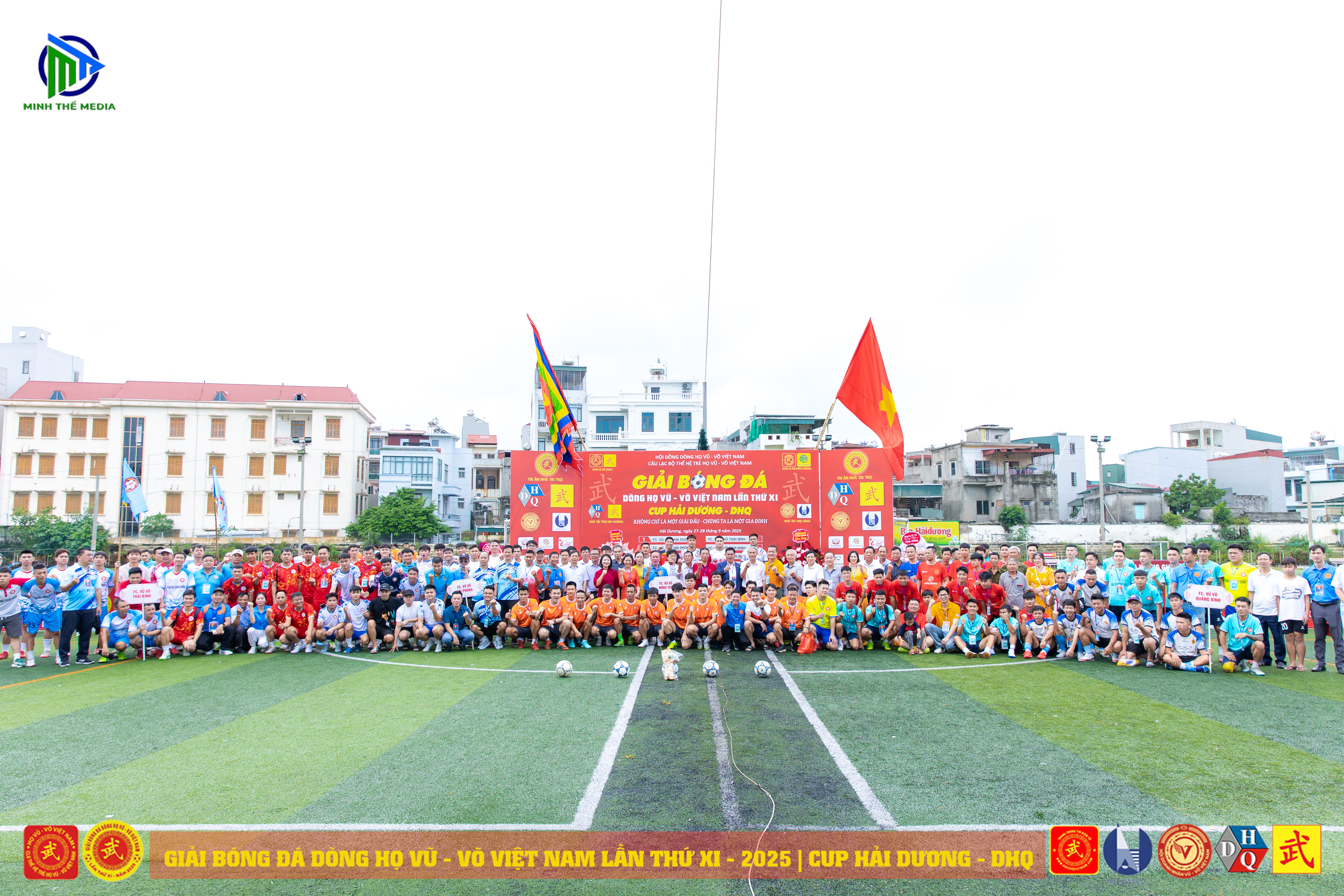 Giải Bóng đá Dòng họ Vũ - Võ Việt Nam lần thứ XI - năm 2025: Lan tỏa tinh thần đoàn kết và niềm tự hào dòng họ