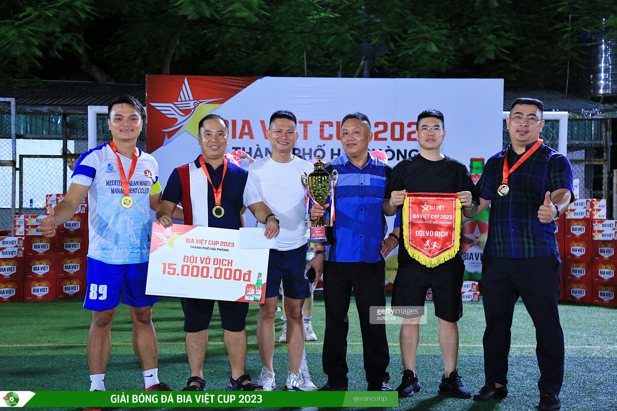 FC MSM - VVHP đã giành ngôi vô địch giải bóng đá BIA VIET CUP 2023 - Thành Phố HẢI PHÒNG