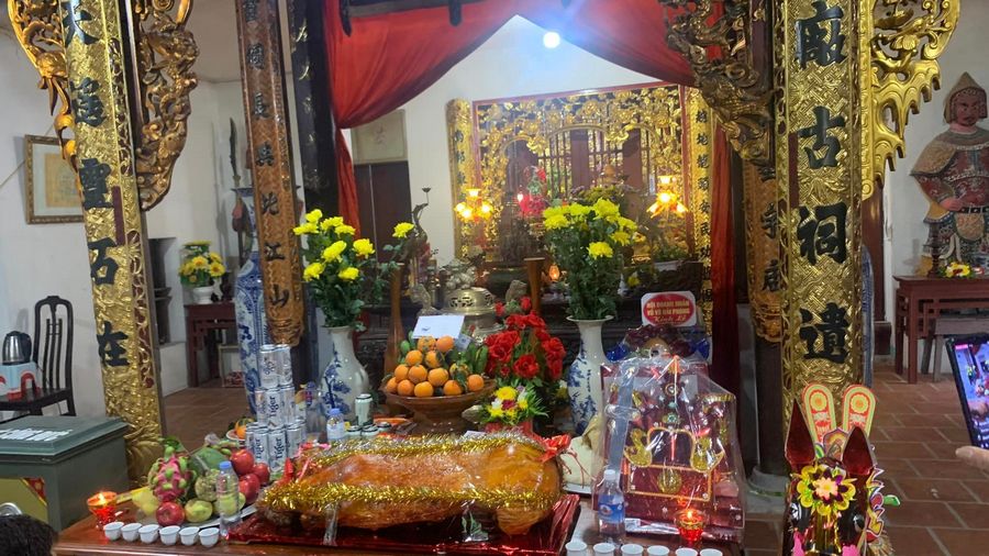 Lễ Dâng hương kỷ niệm 735 năm thánh hoá Bạt Hải Đại Vương (Vũ Hải) tại thôn Du Lễ, Kiến Thuỵ, HP 