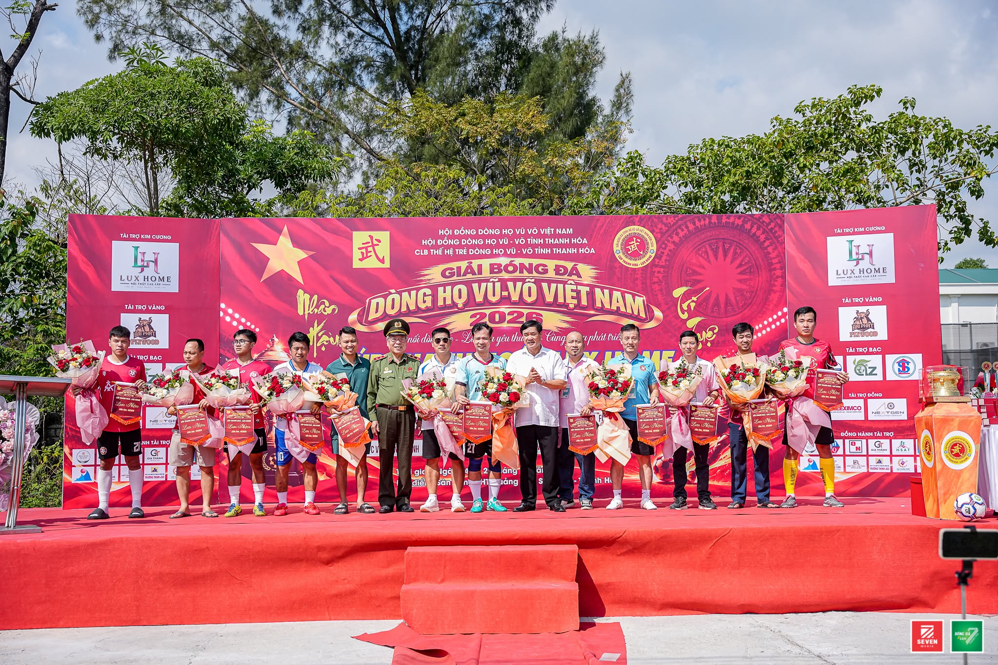 KHAI MẠC GIẢI BÓNG ĐÁ DÒNG HỌ VŨ - VÕ VIỆT NAM LẦN THỨ 12 - NĂM 2026