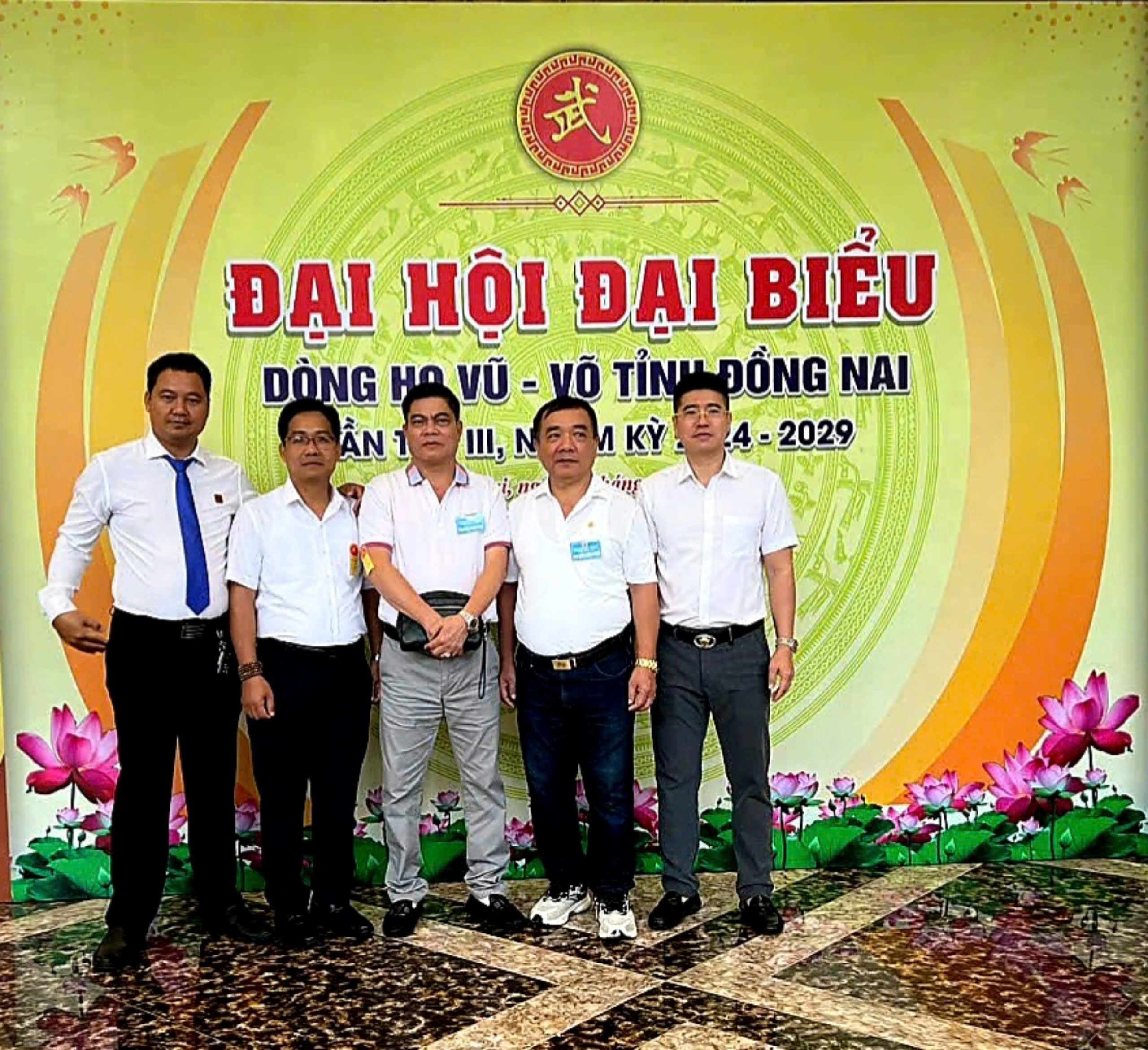 Đại biểu Hội đồng  dòng họ Vũ (Võ) TP. Hải Phòng tham dự Đại Hội Khóa III, nhiệm kỳ 2024-2029 Hội đồng Dòng họ Vũ - Võ tỉnh Đồng Nai