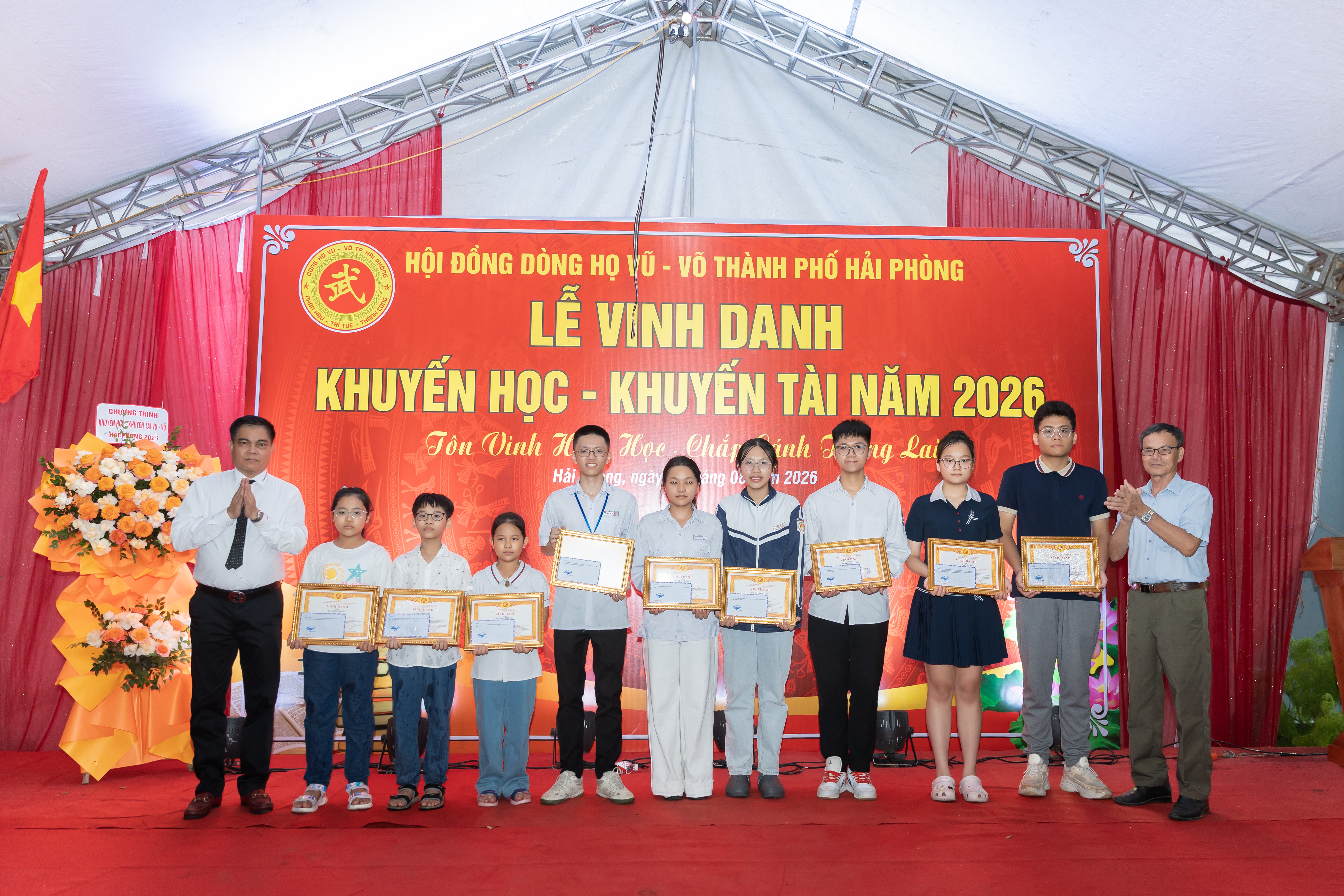 HỘI ĐỒNG DÒNG HỌ VŨ - VÕ TP HẢI PHÒNG: VỀ NGUỒN VÀ TRAO KHUYẾN HỌC NĂM 2026