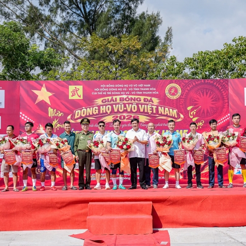 KHAI MẠC GIẢI BÓNG ĐÁ DÒNG HỌ VŨ - VÕ VIỆT NAM LẦN THỨ 12 - NĂM 2026